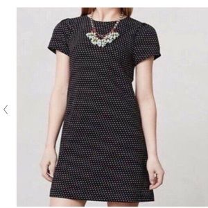 anthropologie maeve polka dot shift dress 4